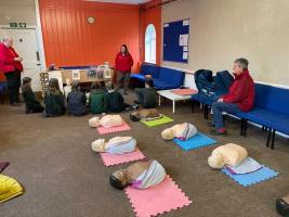 Crucial Crew First Aid training